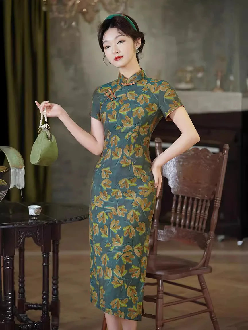 Letnia sukienka Qipao 2024