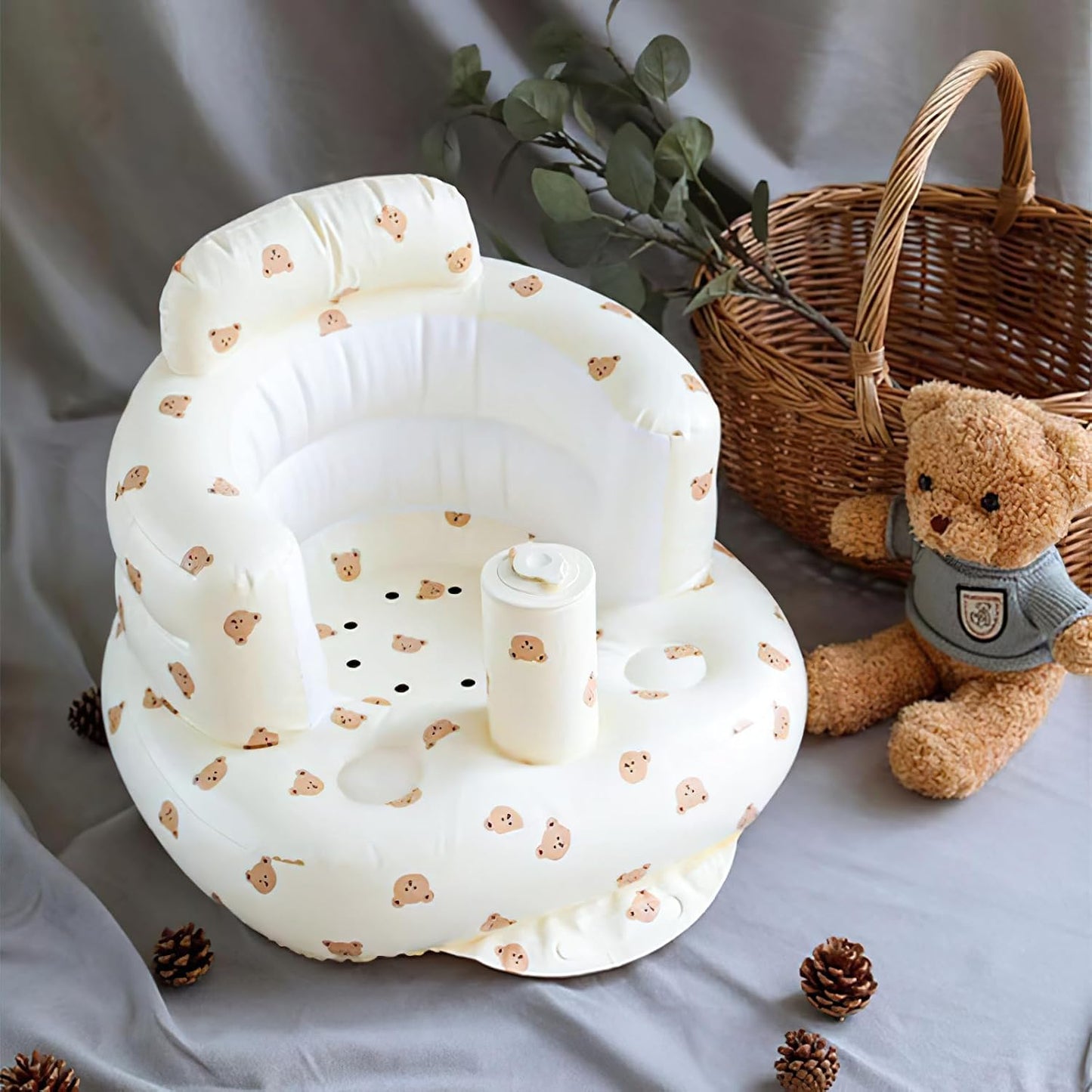 Nadmuchiwana sofa dla niemowląt