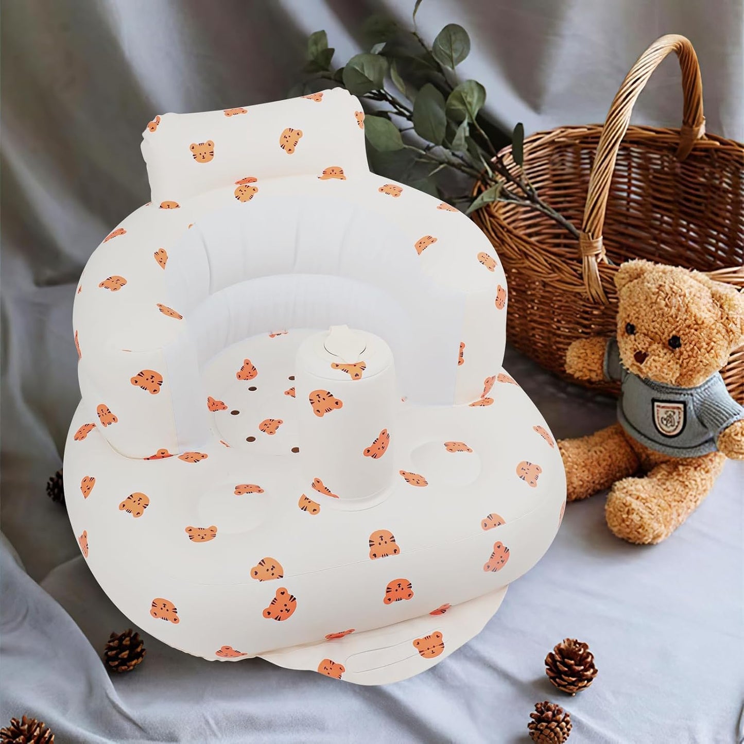 Nadmuchiwana sofa dla niemowląt