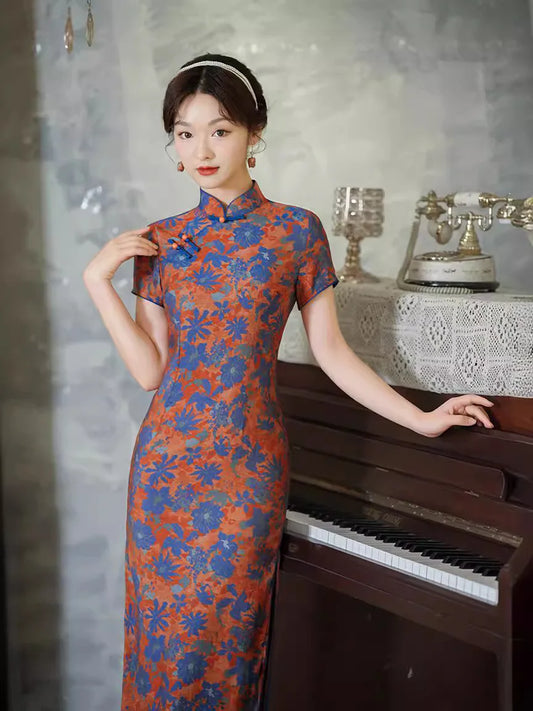 Letnia sukienka Qipao 2024